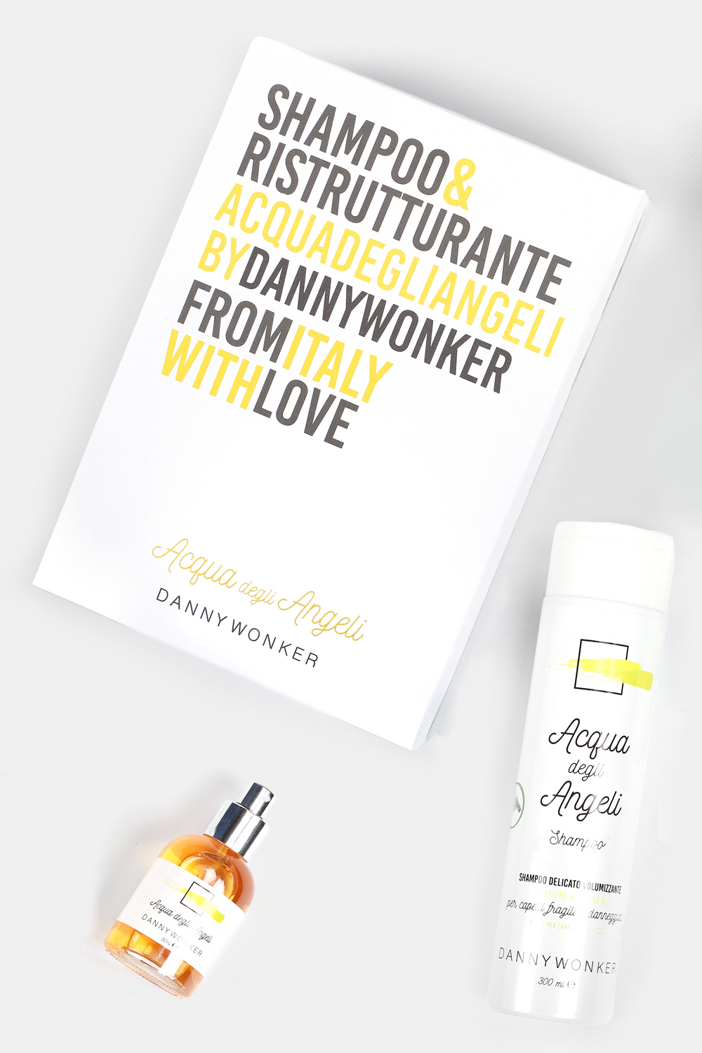 Dual Box Acqua degli Angeli - rituale capelli Grassi & sottili