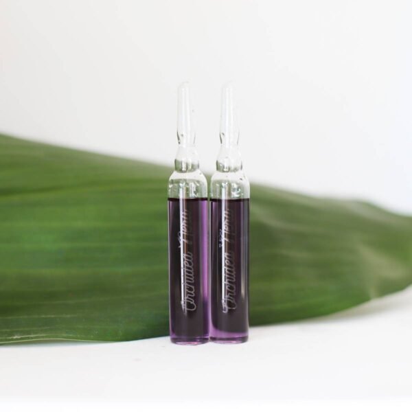 tester ristrutturante per capelli orchidea nera